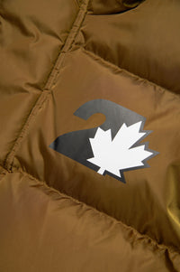 Sleeveless hooded jacket - Rubber