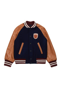 Veste avec poches en laine - Dress Blue