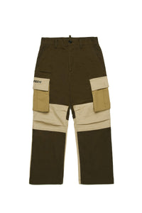 Pantalon cargo avec poches - Tarmac Green