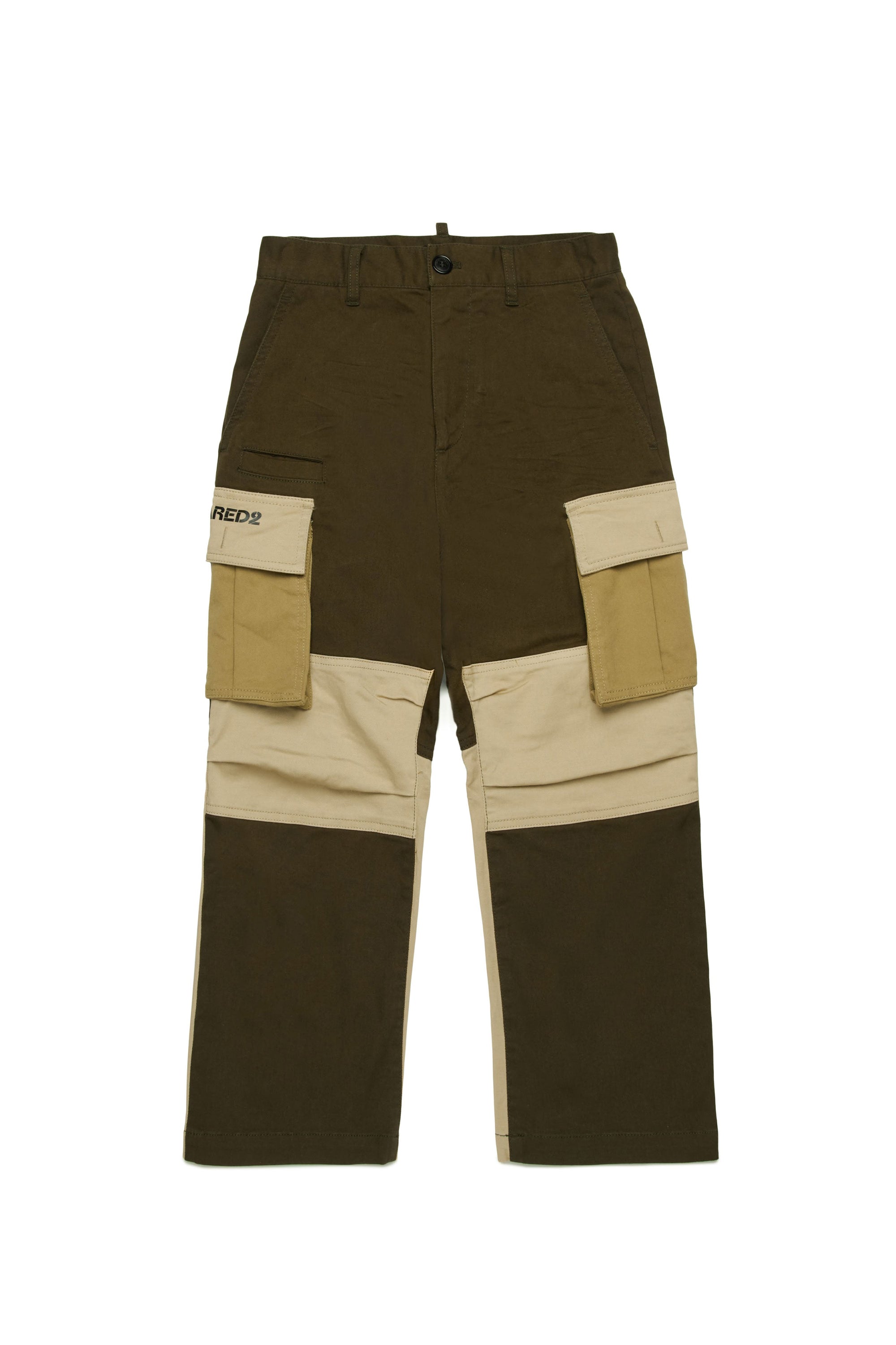 Pantalon cargo avec poches - Tarmac Green