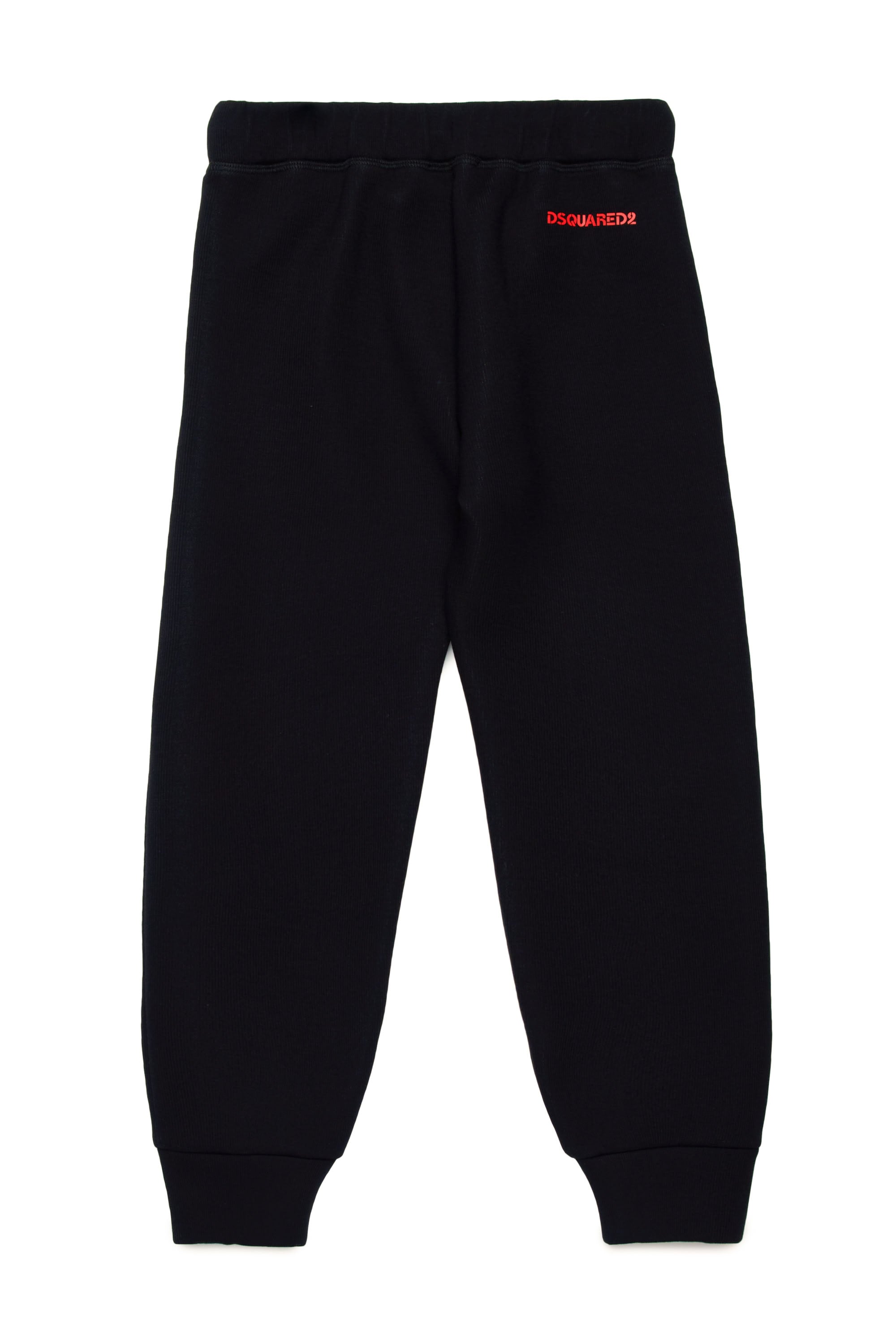 Drawstring sweatpants - Black