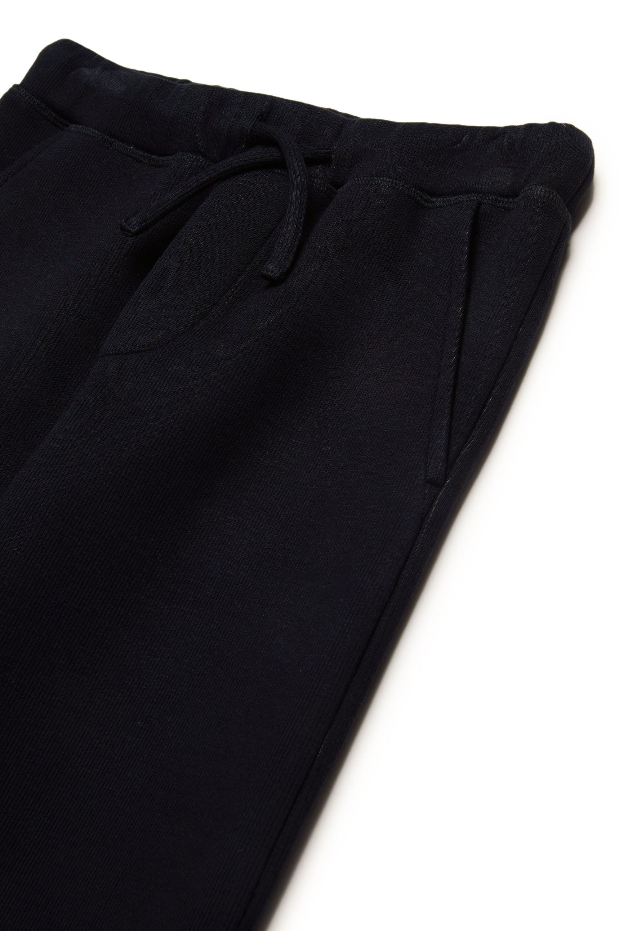 Drawstring sweatpants - Black