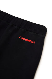 Drawstring sweatpants - Black