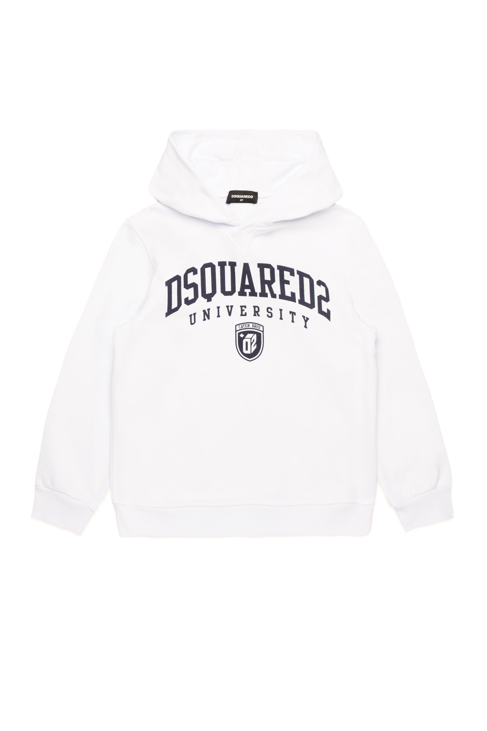 Sweat à capuche avec logo - White