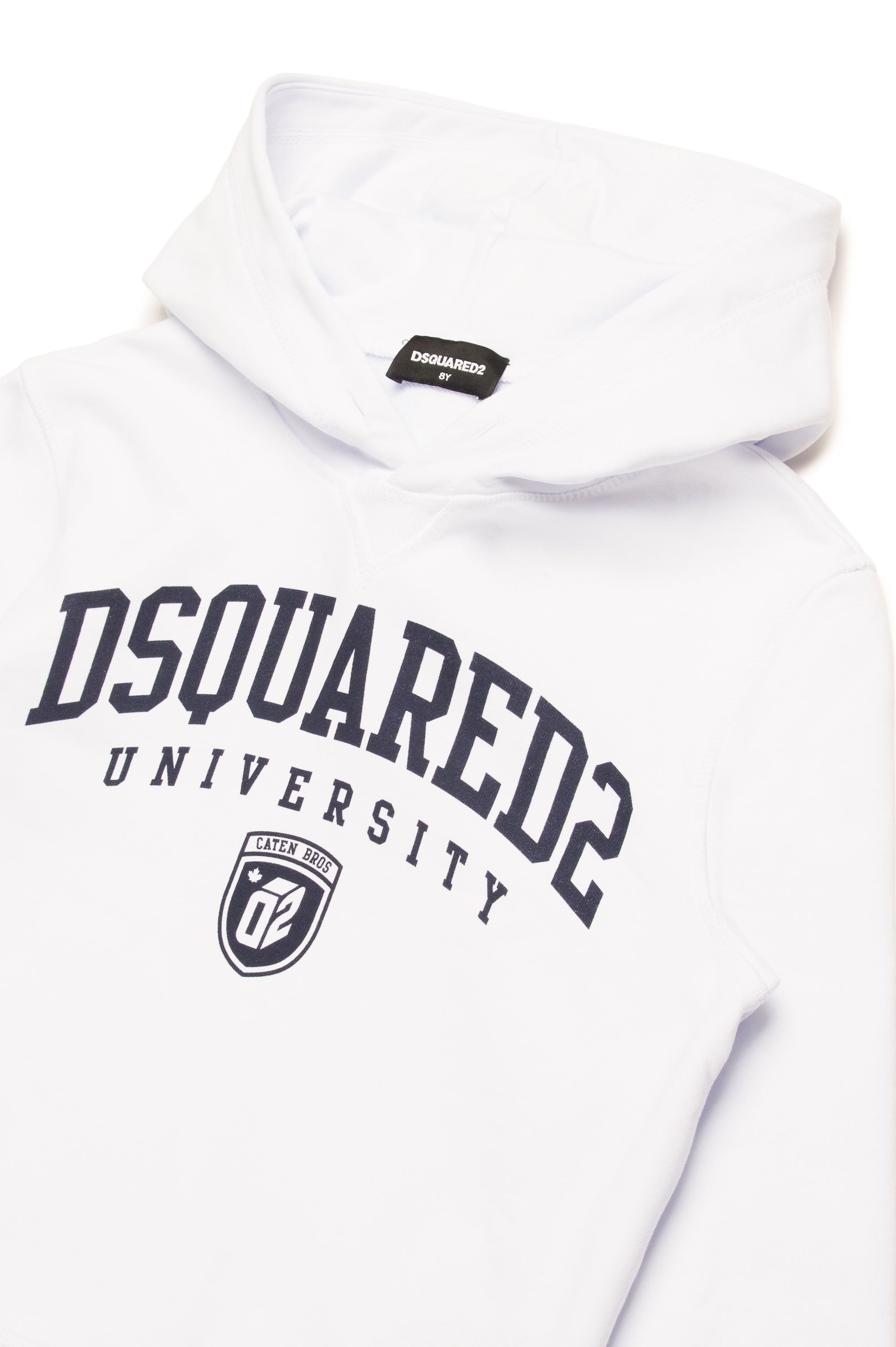 Sweat à capuche avec logo - White