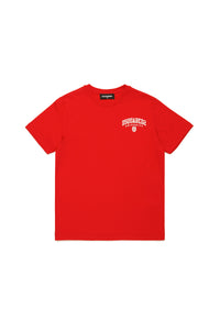 T-shirt with logo - Tomato Red