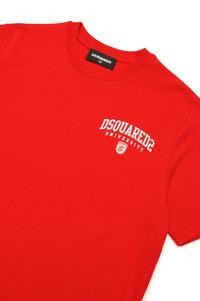 T-shirt with logo - Tomato Red