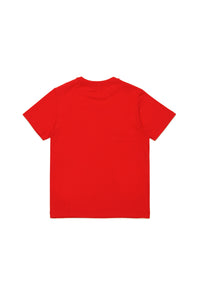 T-shirt with logo - Tomato Red