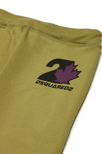 Pantalon de survêtement avec cordon de serrage - Kelp