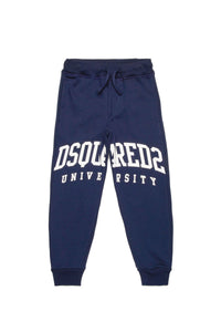 Track trousers with logo - Dress Blue