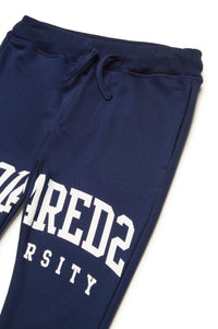 Track trousers with logo - Dress Blue