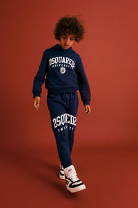 Track trousers with logo - Dress Blue