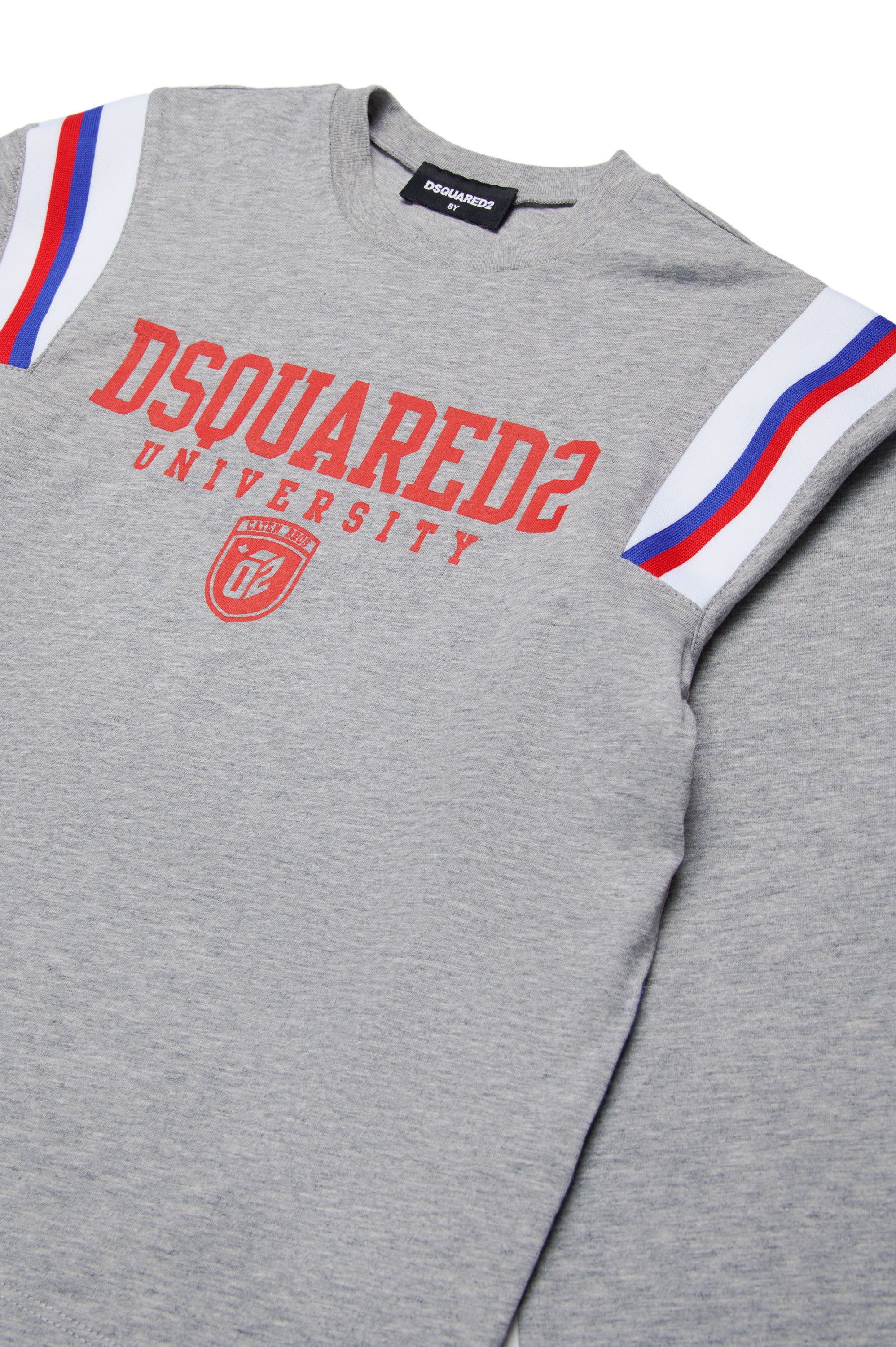 T-shirt à manches longues avec logo - Light Grey Melange