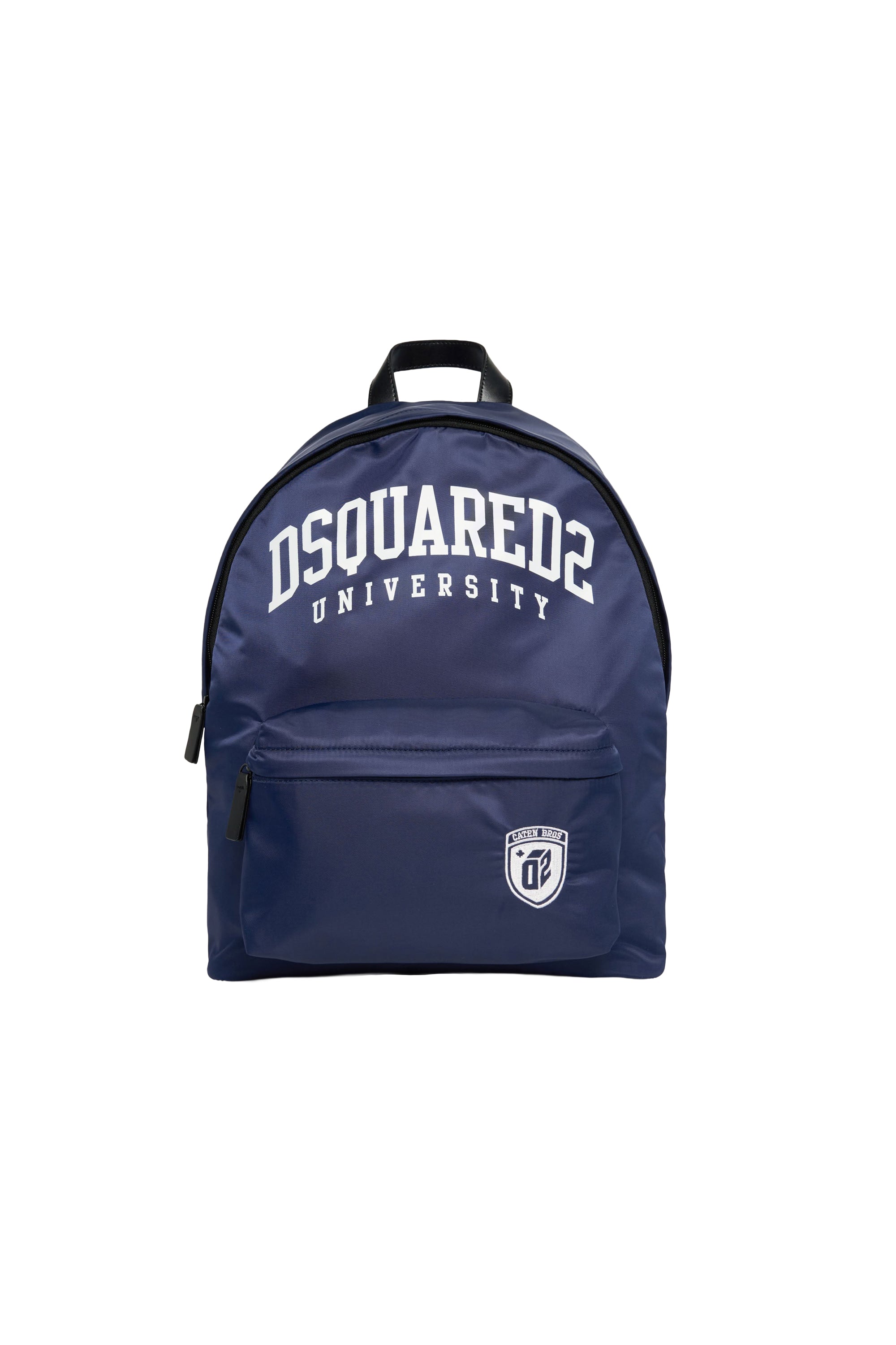 Backpack with printed logo - Dress Blue