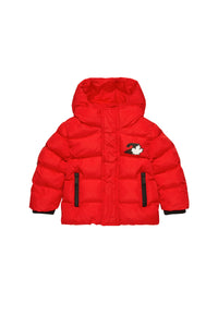 Hooded jacket - Tomato Red