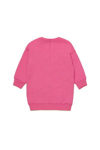 Print dress - Fuchsia Pink