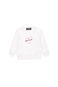 Sweatshirt avec logo - White