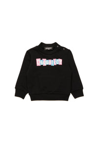 Sweatshirt à impression - Black