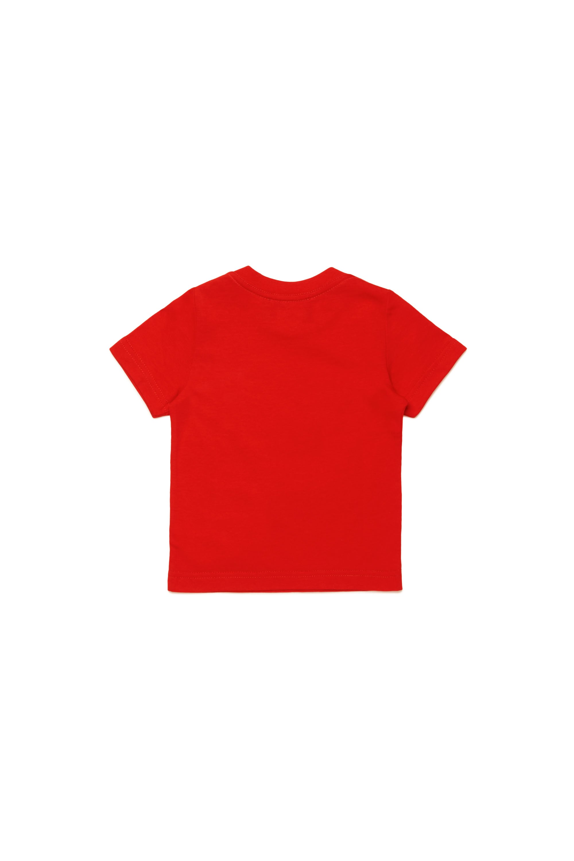 Printed T-shirt - Tomato Red