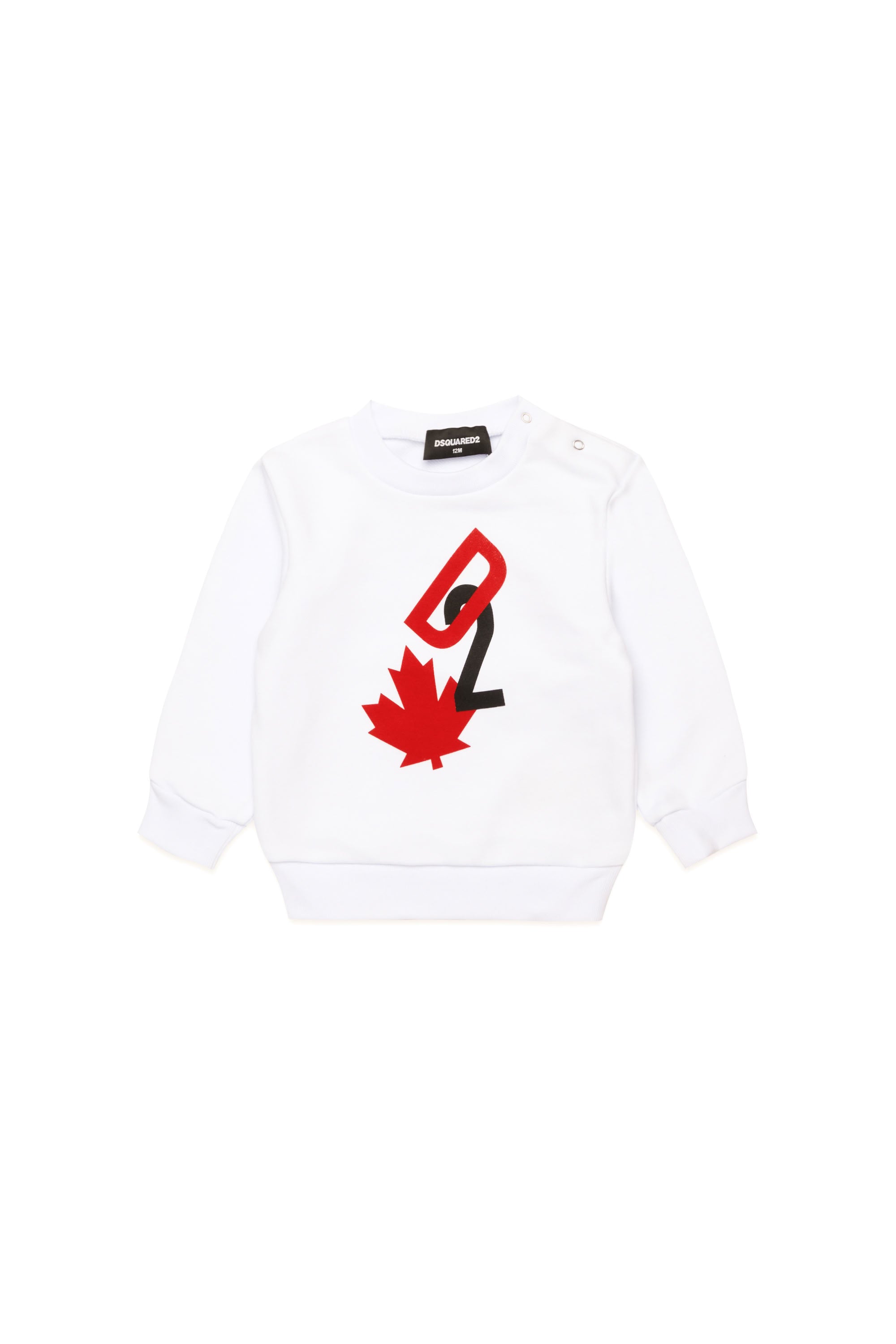 Pull avec logo imprimé - White