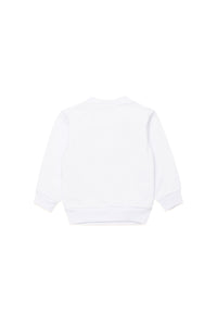 Pull avec logo imprimé - White
