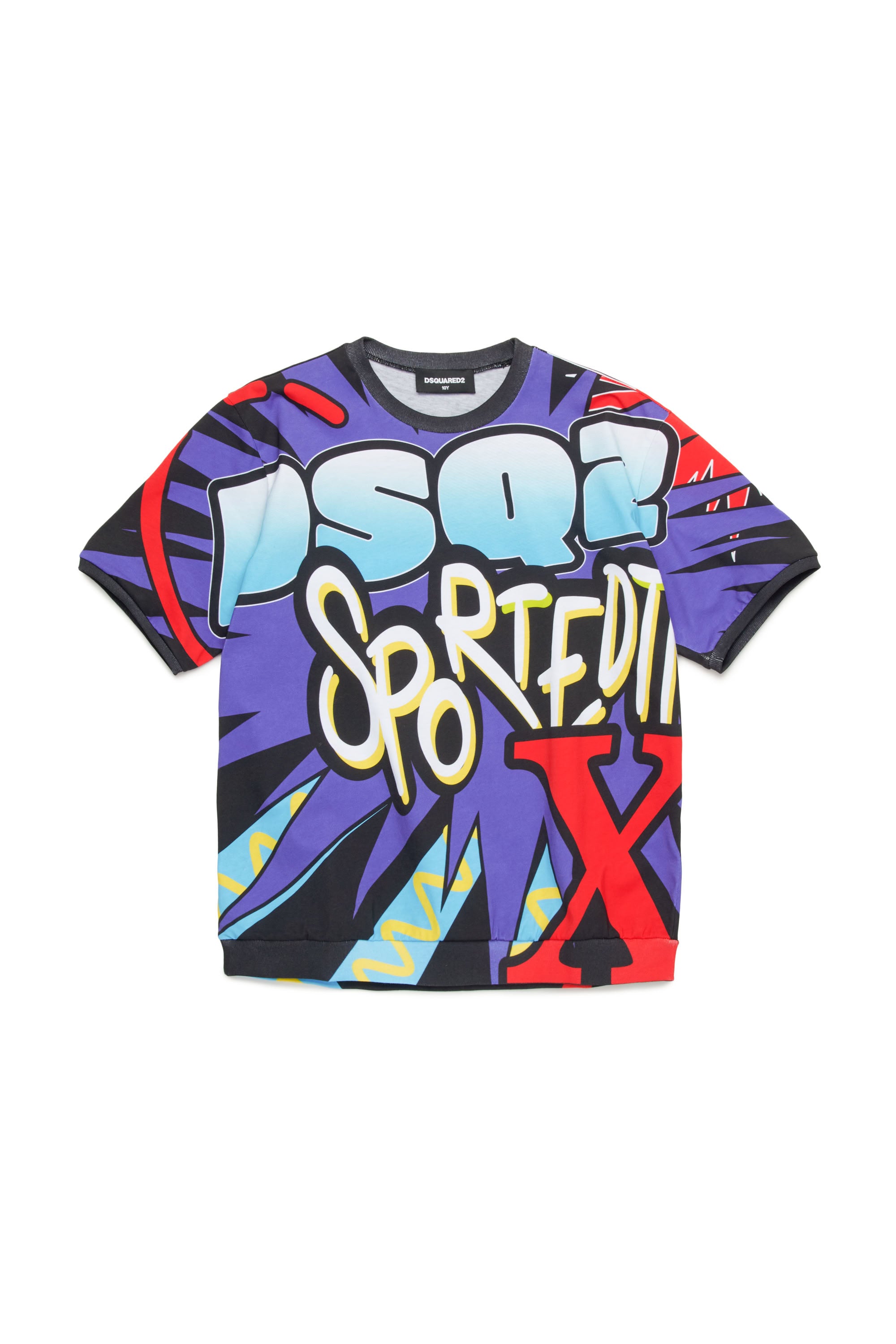 Print T-shirt - Black