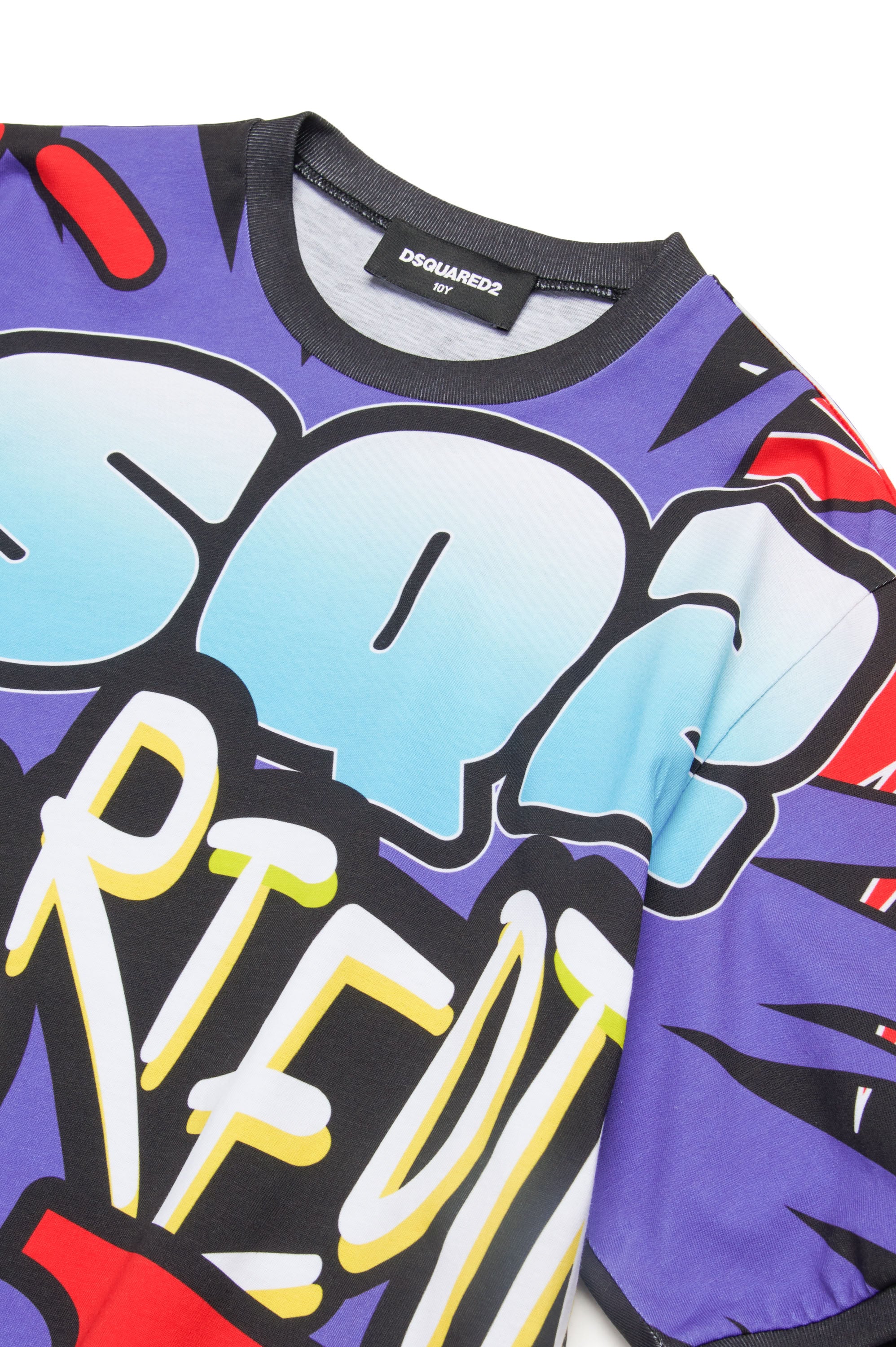 Print T-shirt - Black