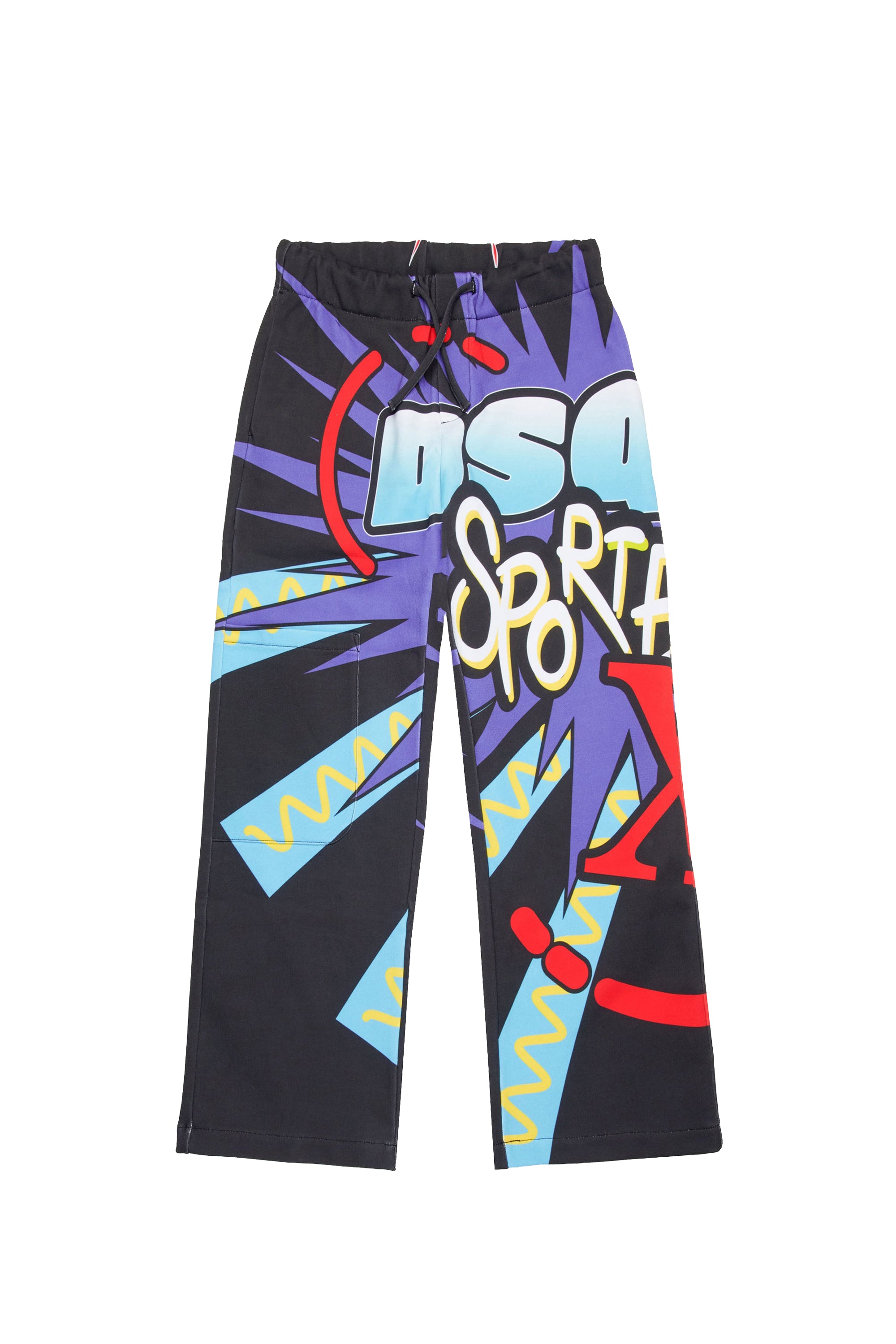 Printed sweatpants - Black