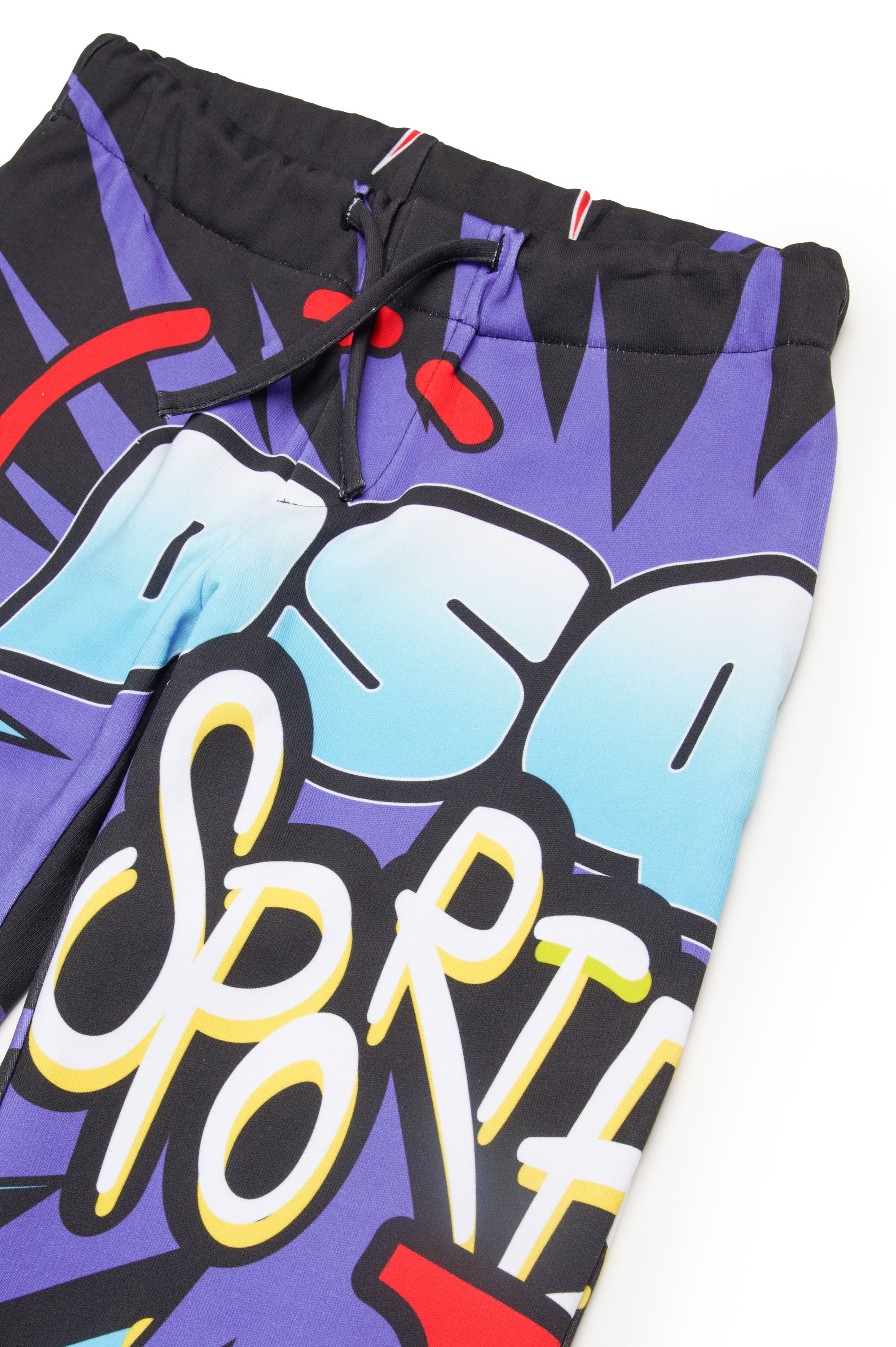 Printed sweatpants - Black