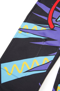 Printed sweatpants - Black