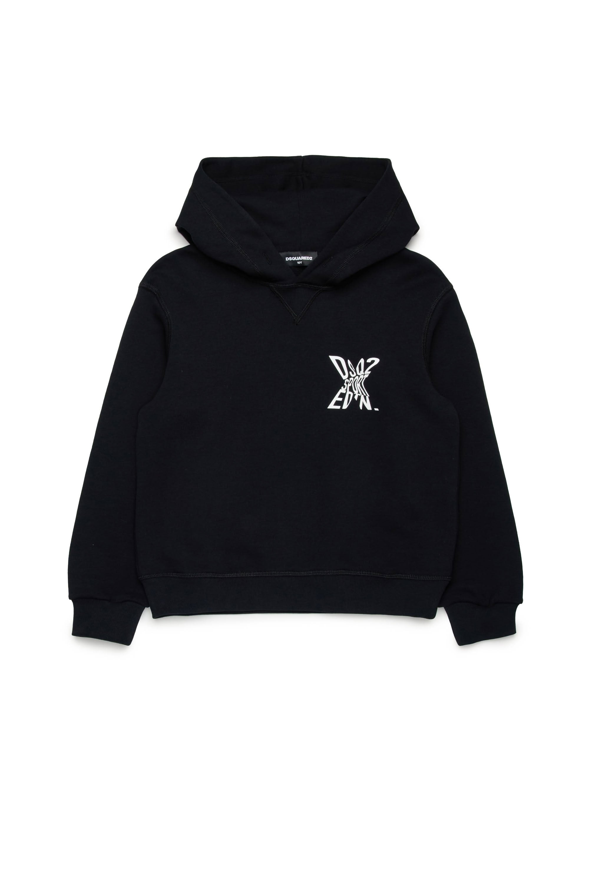 Sweat à capuche imprimé - Black