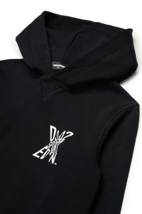 Sweat à capuche imprimé - Black