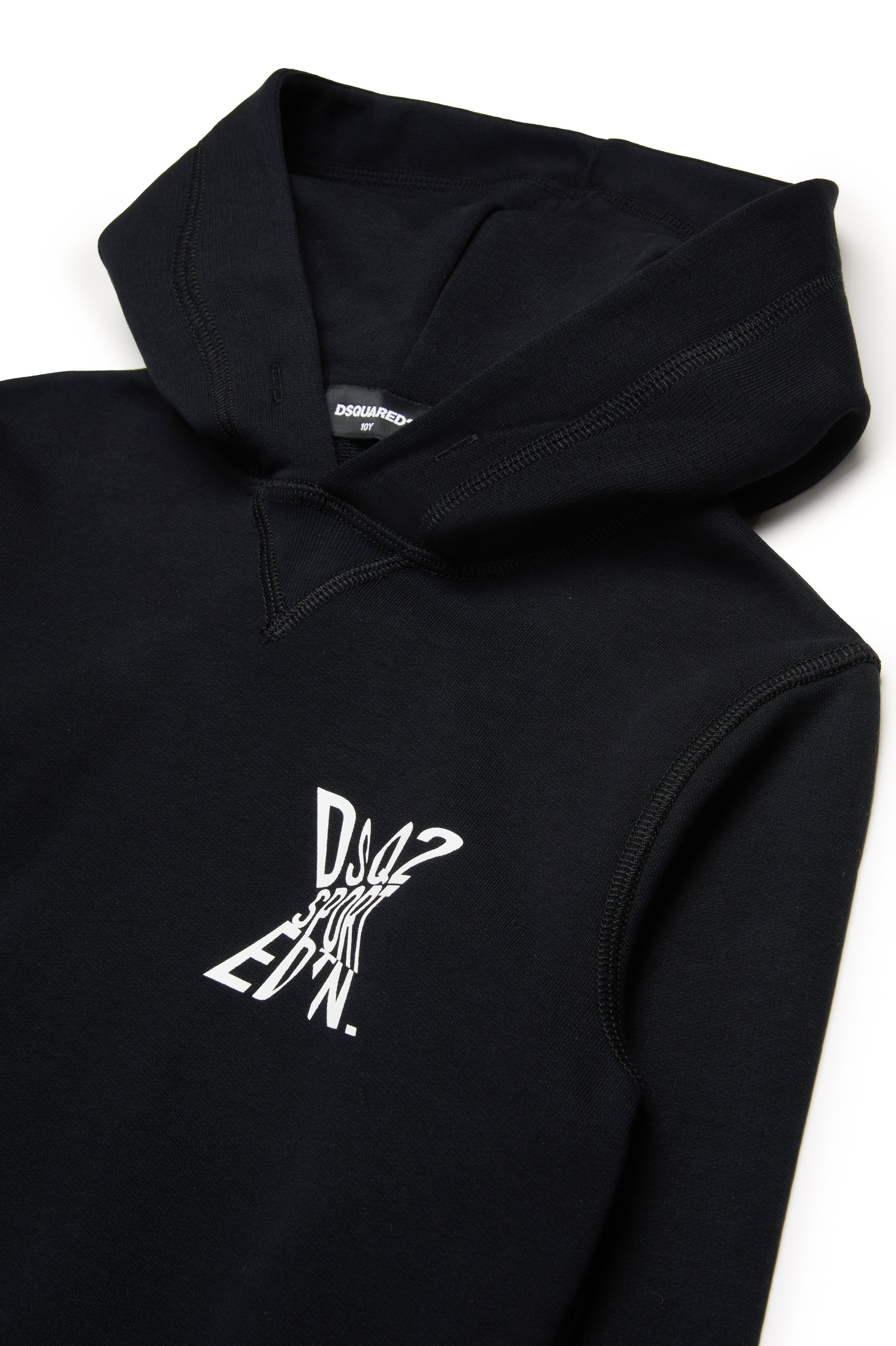 Sweat à capuche imprimé - Black