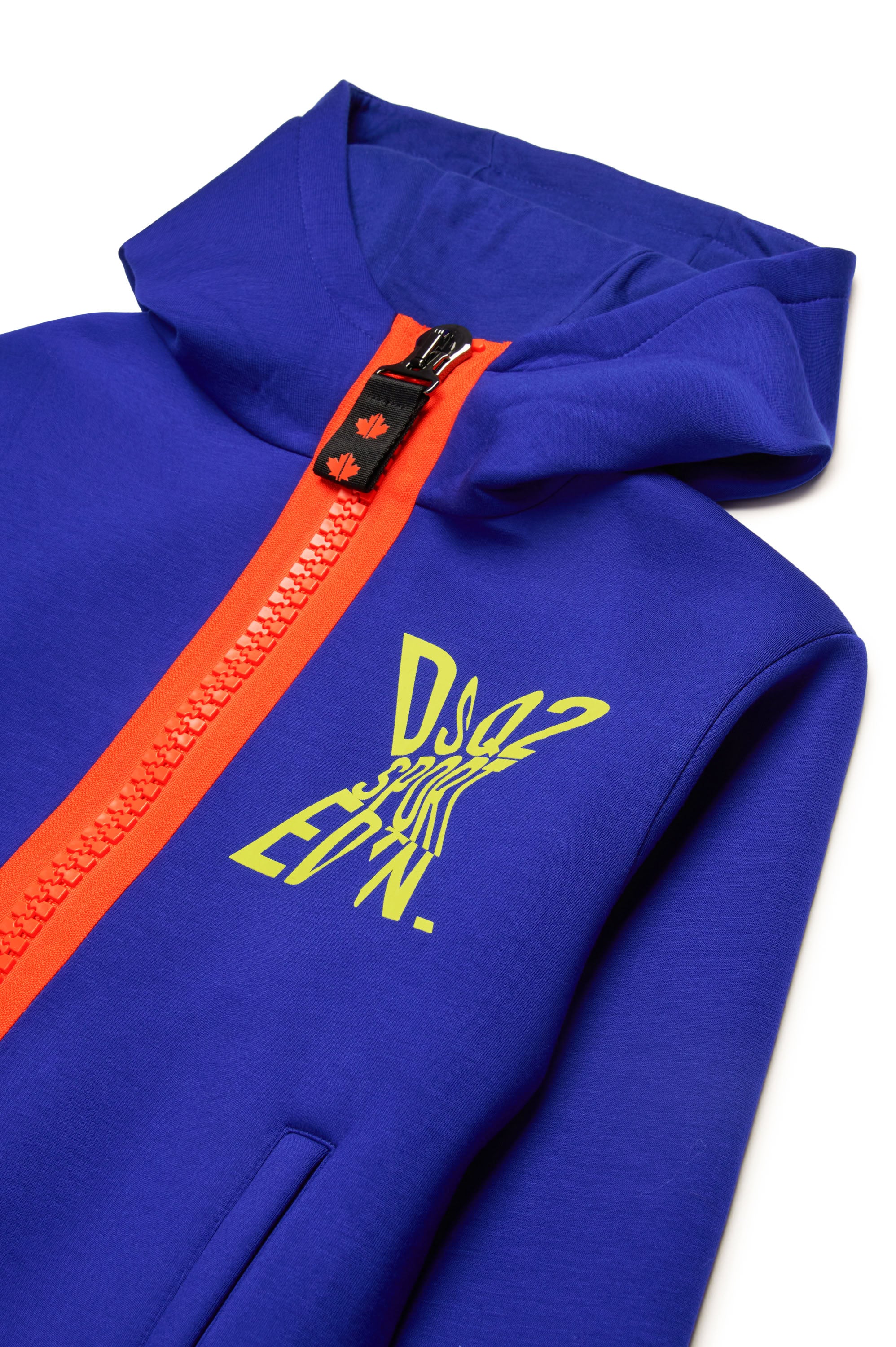 Sweat à capuche zippé - True Blue