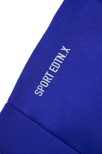 Sweat à capuche zippé - True Blue