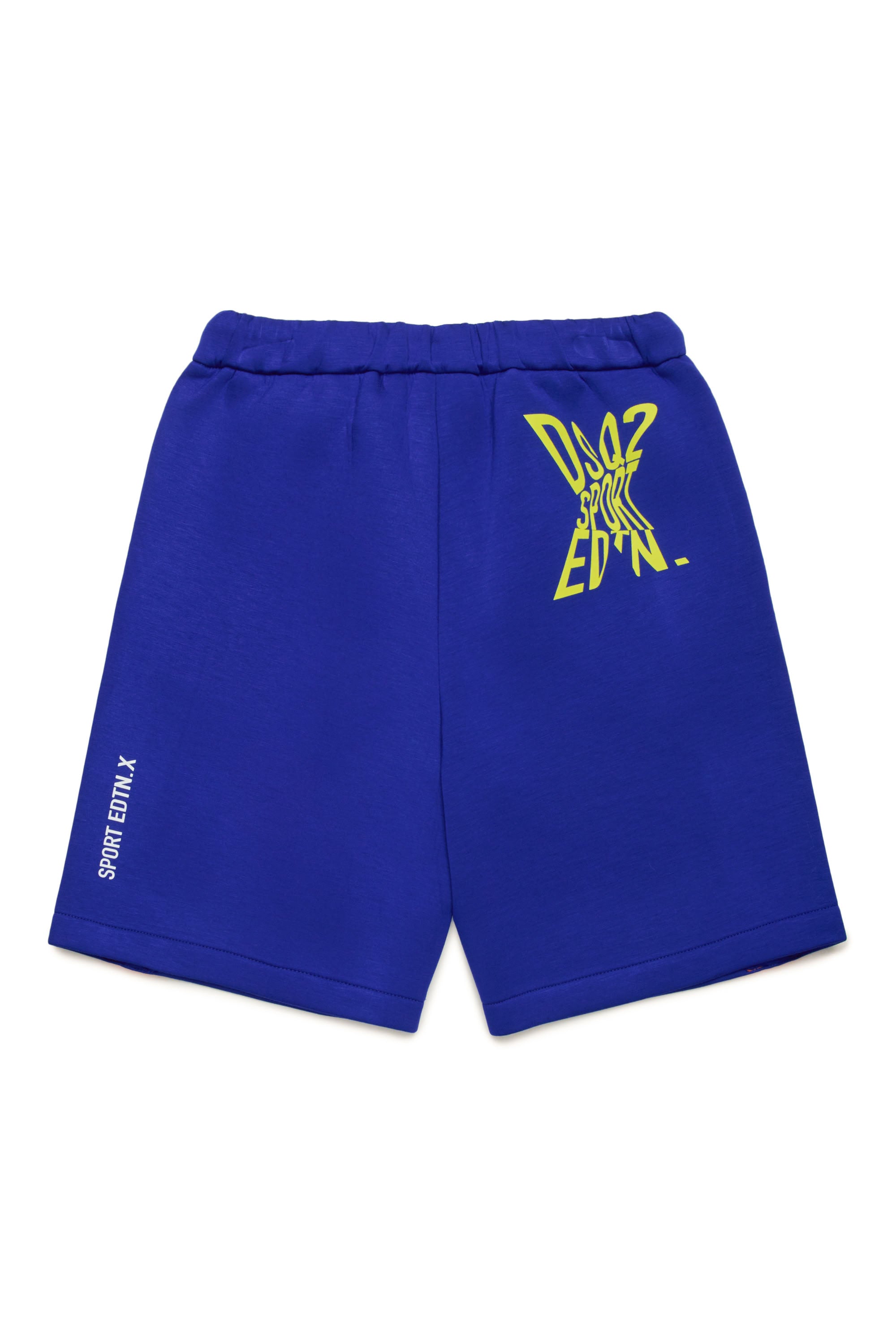 Drawstring zip shorts - True Blue
