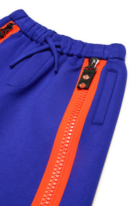 Drawstring zip shorts - True Blue