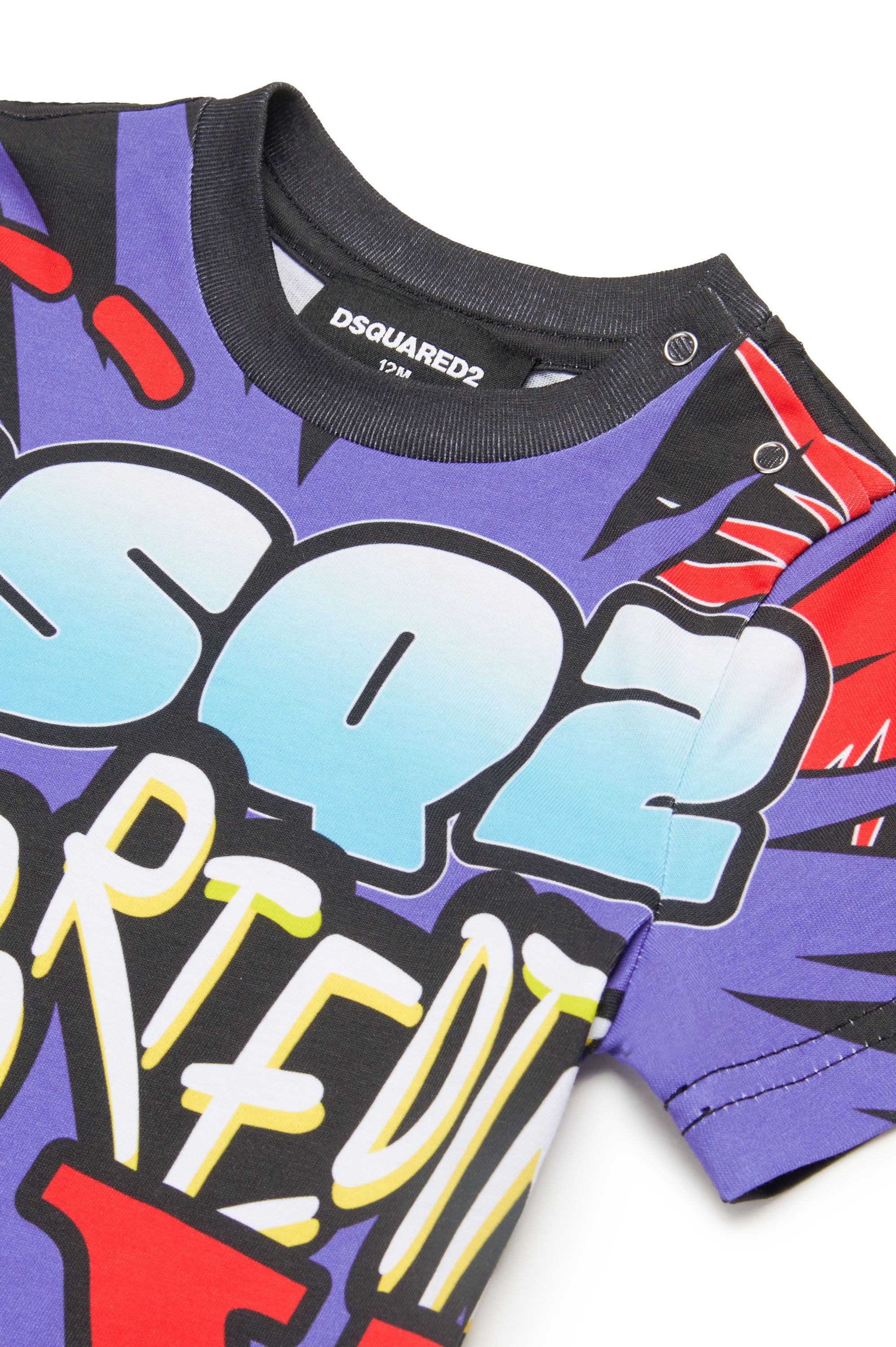 Print T-shirt - Black