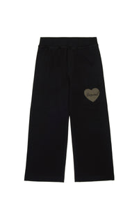 Track trousers with elasticated waistband - Black