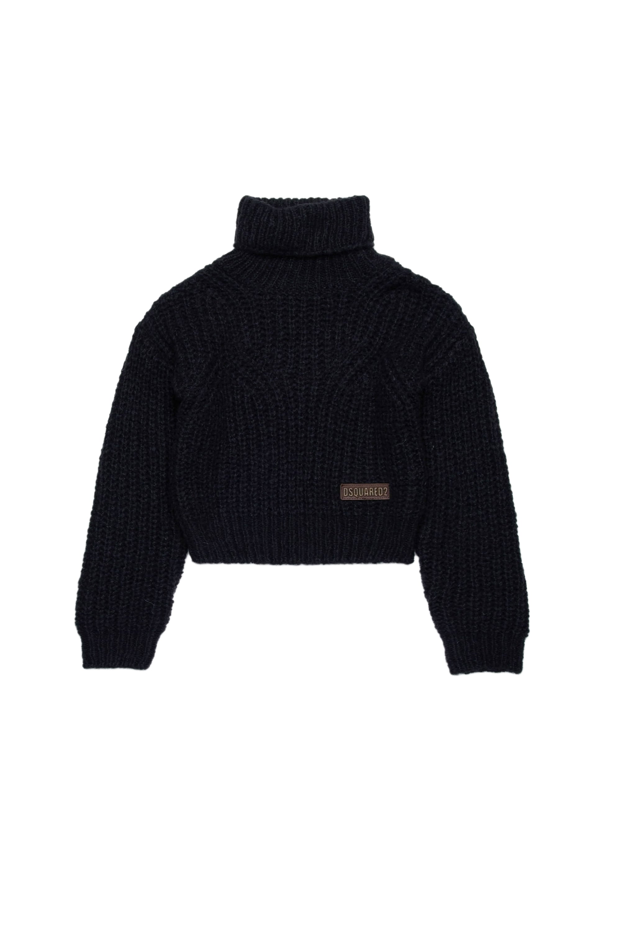 Pull à col montant - Black