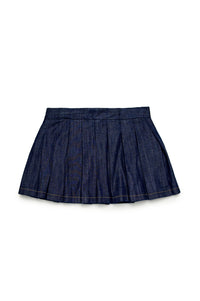 Denim zip skirt - Blue Denim