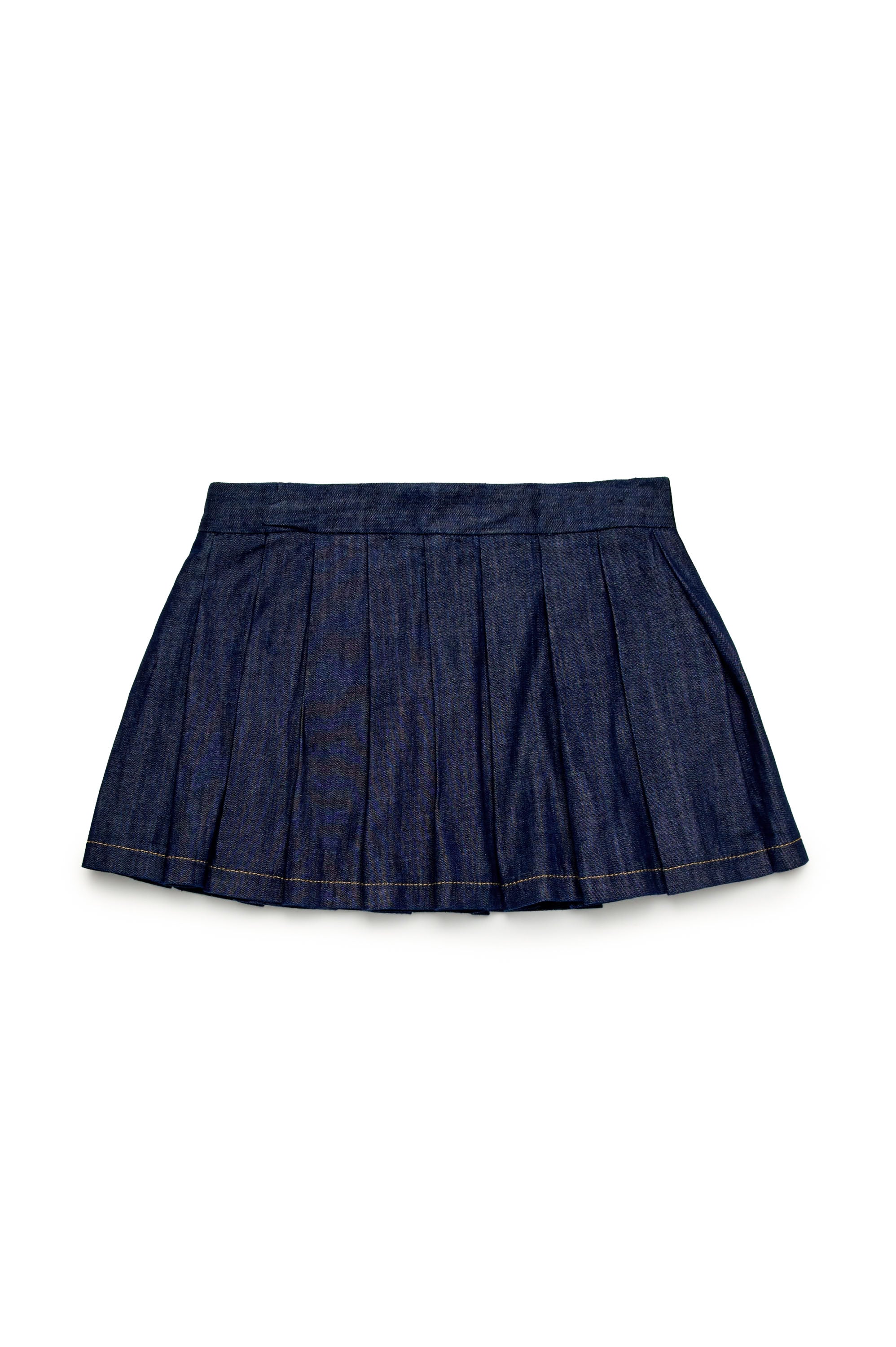 Denim zip skirt - Blue Denim