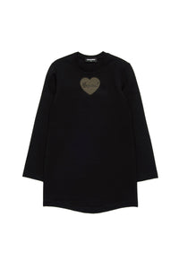 Robe à impression - Black