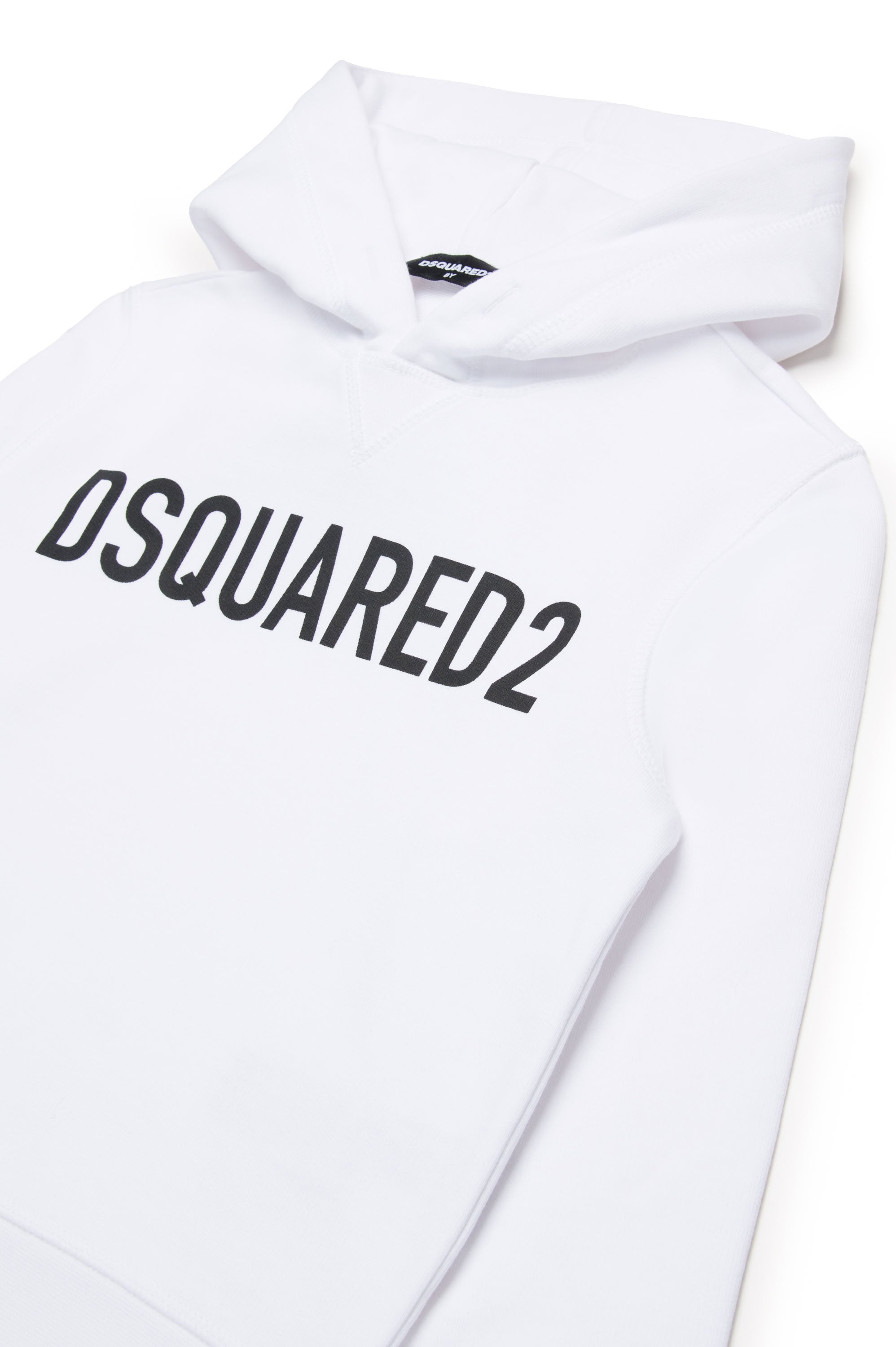 Sweat à capuche avec logo - White