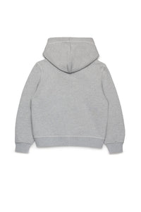 Logo hoodie - Mid Grey Melange