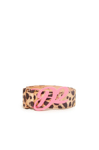 Ceinture à motif animalier - Leopard