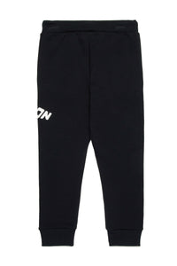 Drawstring sweatpants - Black