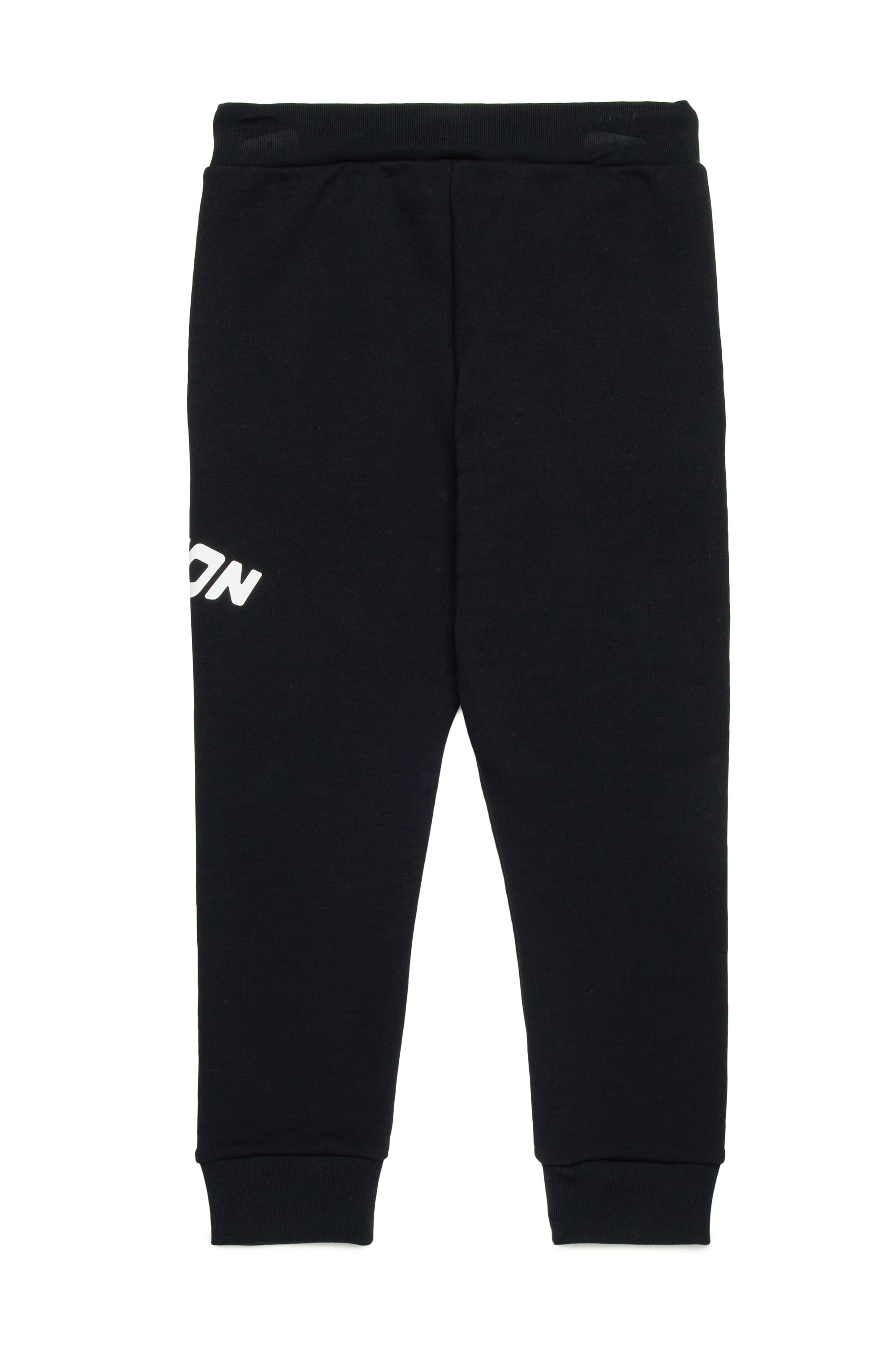 Drawstring sweatpants - Black