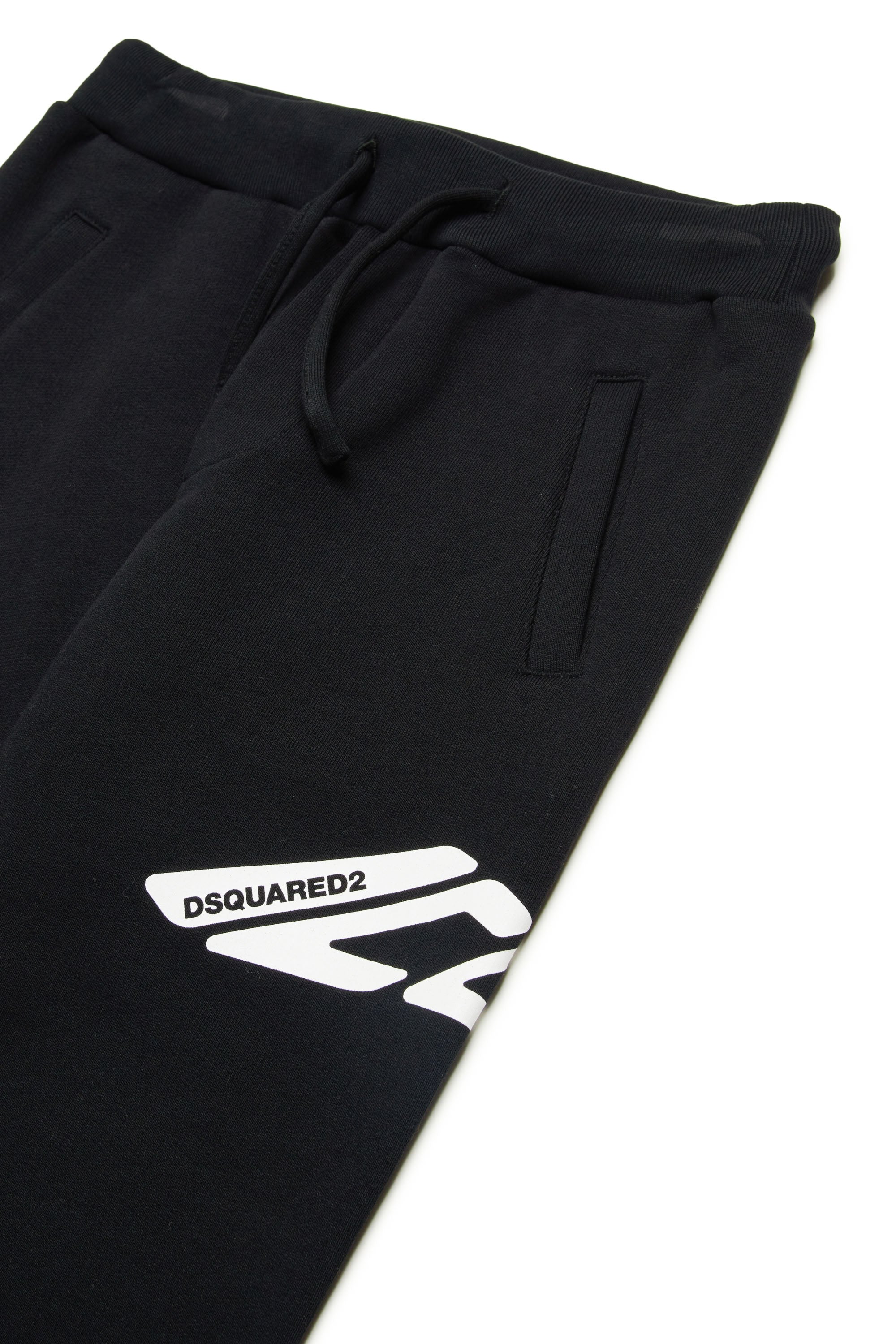 Drawstring sweatpants - Black