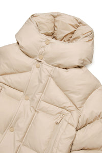 Hooded jacket - Almond Buff